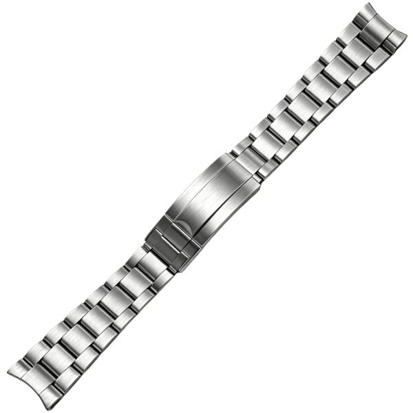 HiCycle2 Oyster Watch Band Replacement For Rolex Daytona GMT Datejust Submariner 20mm 16013 16030 16233 16618 Solid Stainless Curved Interface Steel A