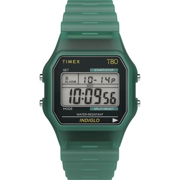 Timex ユニセックス デジタル クォーツ 腕時計 T80 : ベスト
