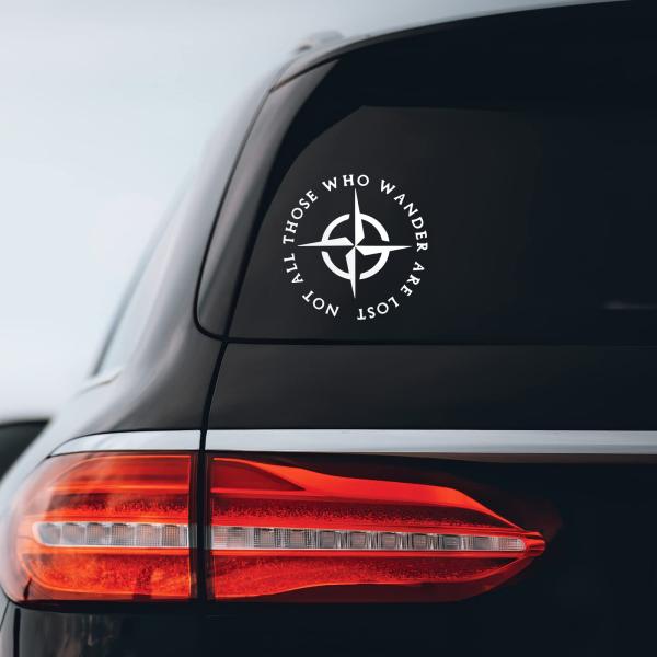 【並行輸入品】LOTR Not All Those Who Wander are Lost Sticker Decal Notebook Ca