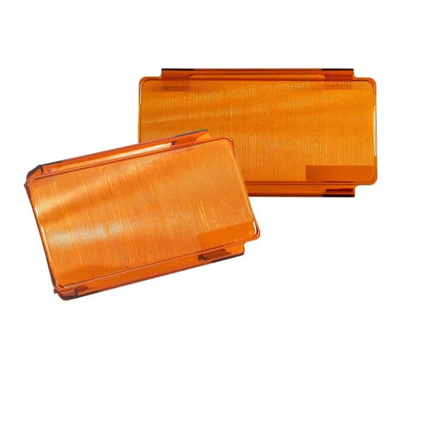 2個のLEDライトバーカバー 6 inch オレンジ AF CVRx2 OZ USA 2pcs 
