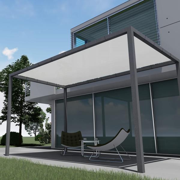 商品名: E&amp;K 11フィートx11フィート 防水 サンシェード セイル ストレートエッジ 長方形 キャノピー シェードカバー グロメット付き UVブロック パーゴラ 裏庭 庭 パティオ デッキ 屋外用 (ライトグレー) E&amp...