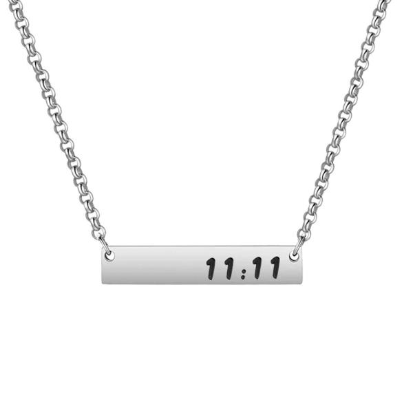 【並行輸入品】11 11 Angel Numbers Necklace Make A Wish Gift for Women Teen Gir