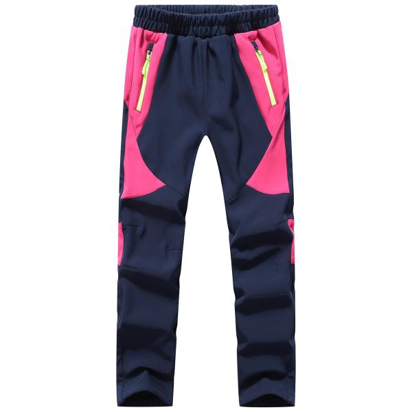 商品名:  DAFENGEA Kids Snow Ski Pants Hiking Boys Girls Outdoor Waterproof Windproof Fleece Warm Snowboard Pants, Pink 7Yブラ...