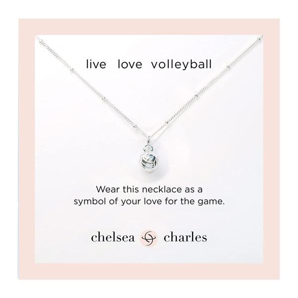 【並行輸入品】チェルシー チャールズ CC スポーツ ガールズ ネックレス, スターリングシルバー, 宝石なし CC Sport Volleyb