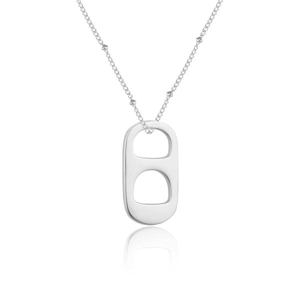 【並行輸入品】Long tiantian Soda Cap Tab Necklace for Women Trendy Sarah for G