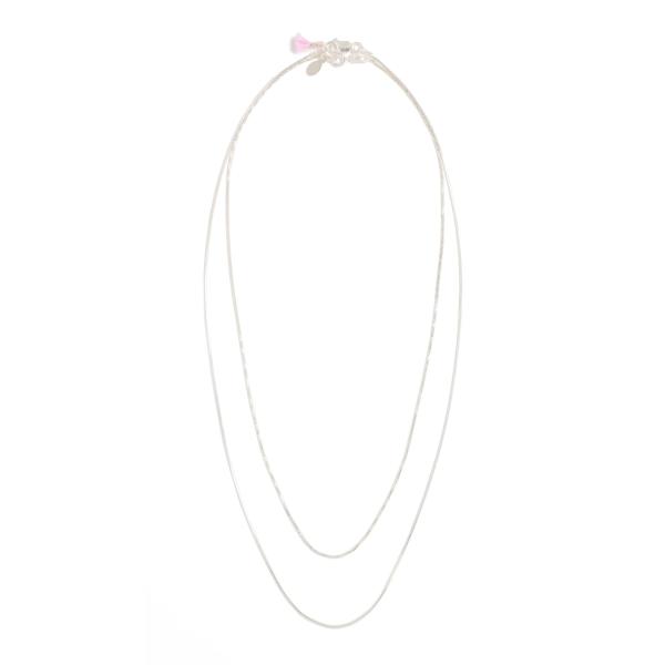 【並行輸入品】SHASHI レディース シルバーライン ネックレス, 金属, 非対応 SHASHI Women's Silver Line Ne