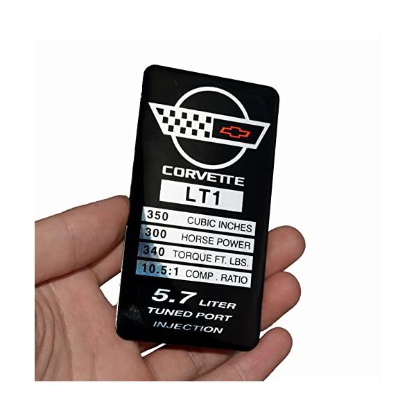 1個 C4 コルベット 1993 1996 LT1 エンジン ID スペック メタル データ 