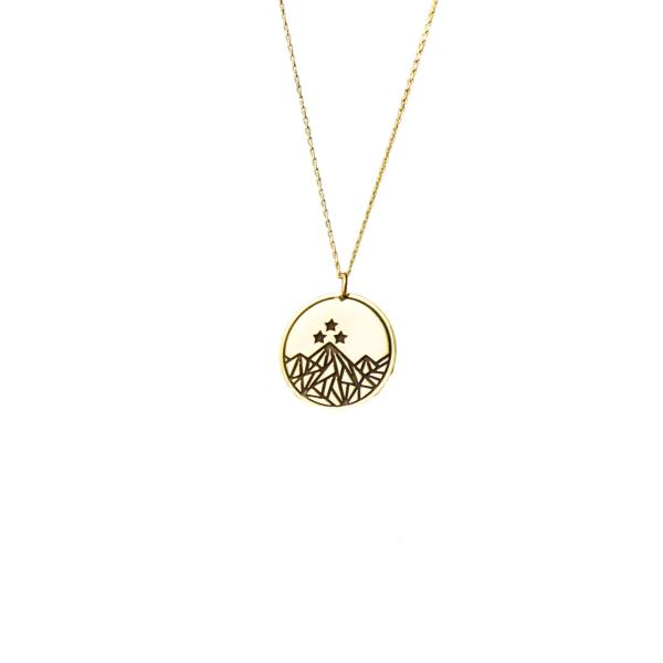 【並行輸入品】ANITTA JEWELRY Mountain Necklace, Starry Mountains Night Court N