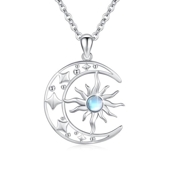 CUOKA MIRACLE 太陽と月 ネックレス 925スターリングシルバー CUOKA MIRACLE 太陽と月 ネックレス 925スターリングシルバー