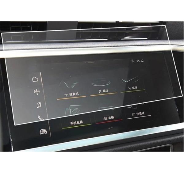 【並行輸入品】カーナビ保護フィルム アウディ Q3 2019 用、1 個 GPS ナビゲーション画面強化ガラス保護フィルム Oulesh Car