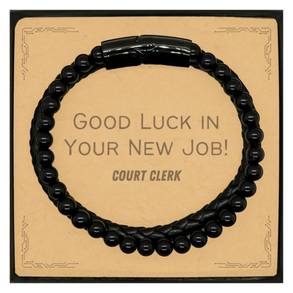 【並行輸入品】Bandillero Good Luck in Your New Job Court Clerk. Funny Gift for