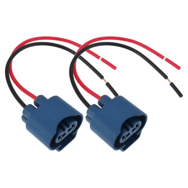 【並行輸入品】Micro Traders 2個 9005 HB3 車用ヘッドライトバルブコネクタ配線ハーネス 2ピン 82824 60460 ホ