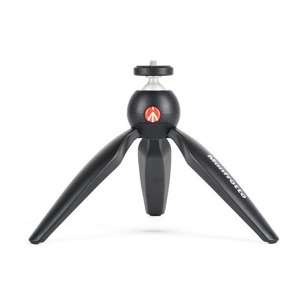 Manfrotto MTPIXIMII-B PIXI ミニ三脚 ボタン式ボールロック採用 伸縮なし ブラック