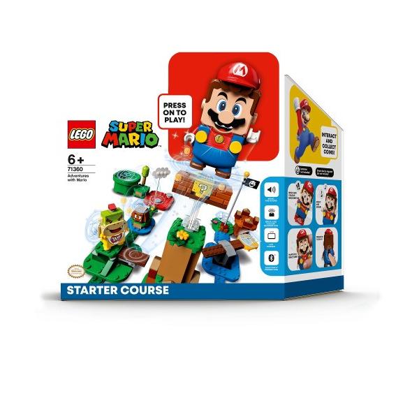 レゴ スーパーマリオ レゴマリオ と ぼうけんのはじまり スターターセット ブロック 価格比較 価格 Com