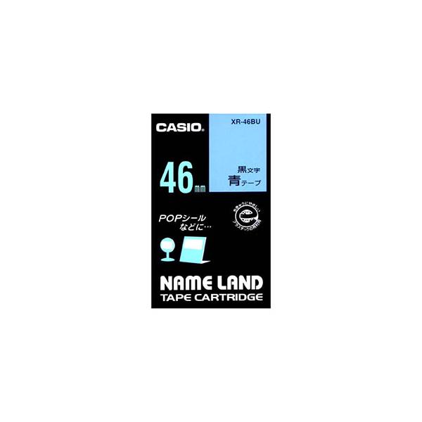 �J�V�I(CASIO) XR-46BU  �J�V�I�l�[�������h�e�[�v �X�^���_�[�h�^�C�v �F�e�[�v������ ��46mm ����6m