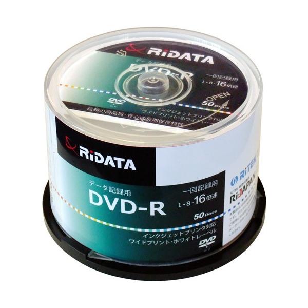 RiDATA D-R47GB.PW50RD C f[^pDVD-R XshP[X50