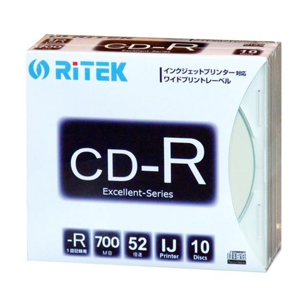 RiDATA CD-R700EXWP.10RT SC N f[^pCD-R 5mmXP[X10