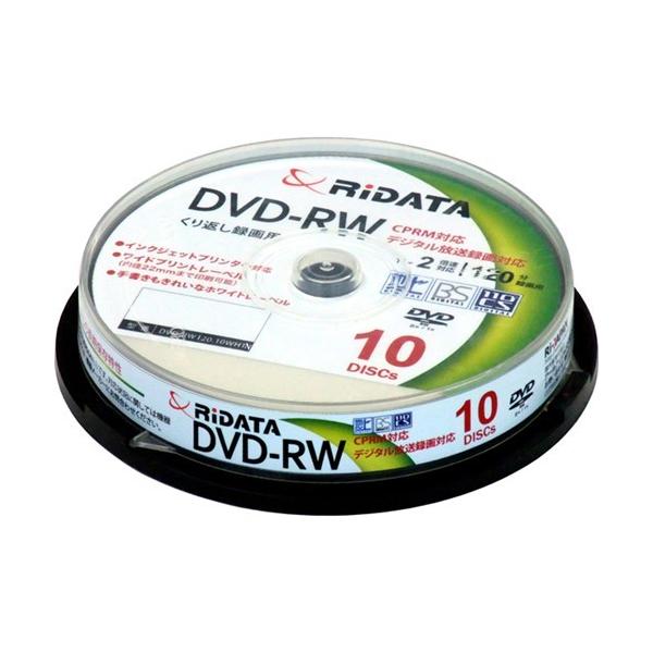 RiDATA DVD-RW120.10WHT N ^pDVD-RW XshP[X10