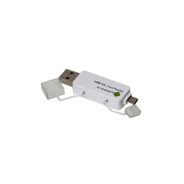 iJoV CRW-DSD63W USB 2.0Ή Android PCp SD^micro SDJ[h[_[ zCg