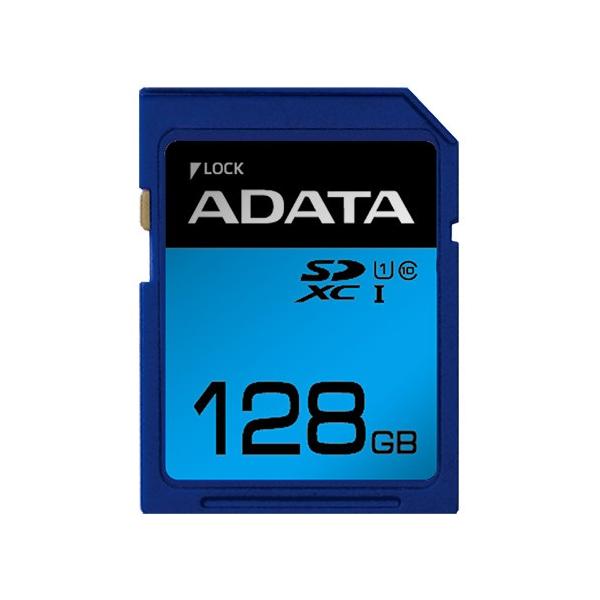 ADATA ASDX128GUICL10RD SDHC^XC UHS-I CLASS10 J[h ADATA Premier SD[J[h 128GB Class10 UHS-I