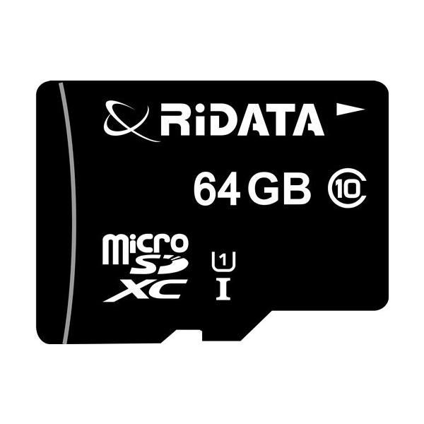 RiDATA WRI-MSX064GC10U1 microSDJ[h 64GB ubN