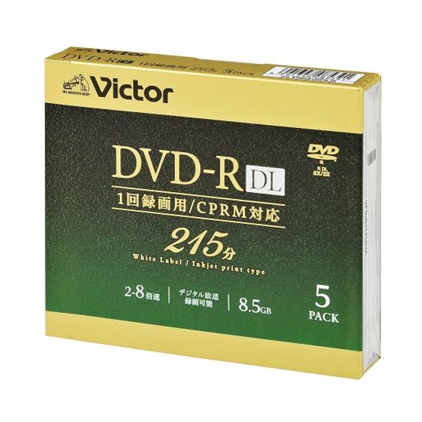 Victor VHR21HP5J5 DVDfBA 8.5GB rfIp 8{ DVD-R DL 5pbN 215 zCgCNWFbgv^u