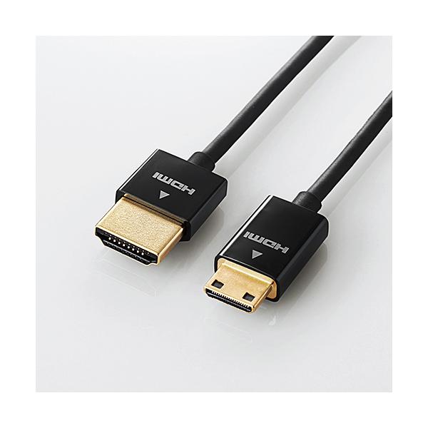 �G���R�� DGW-HD14SSM15BK �J�����ڑ��pHDMI�P�[�u��(HDMI mini�^�C�v) 1.5m