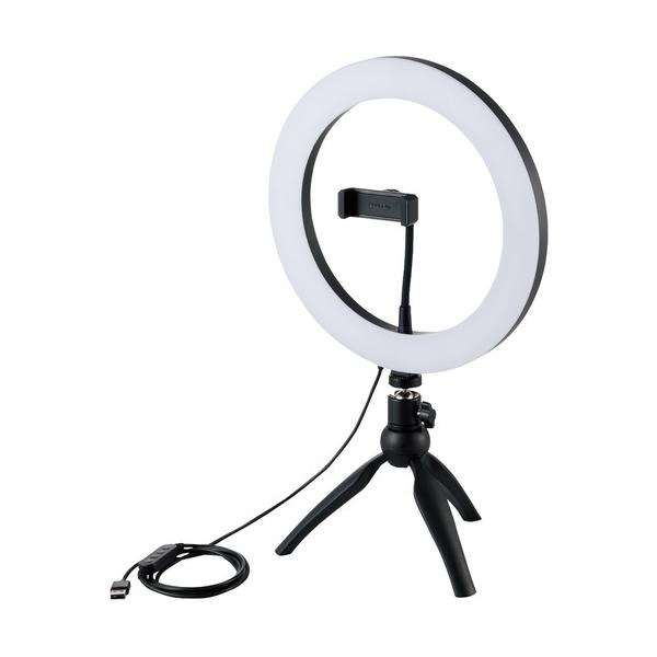 GR DE-L02BK LEDOCg 16cm ~jOrX^ht 3F[h 10iK USBd ubN