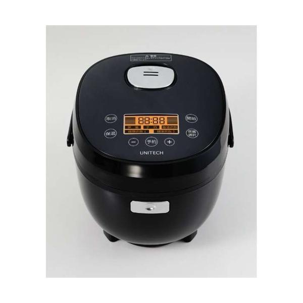 ユニテク RB-65B 糖質カット炊飯器 3.5合炊き （糖質カット時1.5合炊き