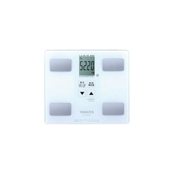 ヤマゼン　HCF-355-W　体組成計　ホワイト 46