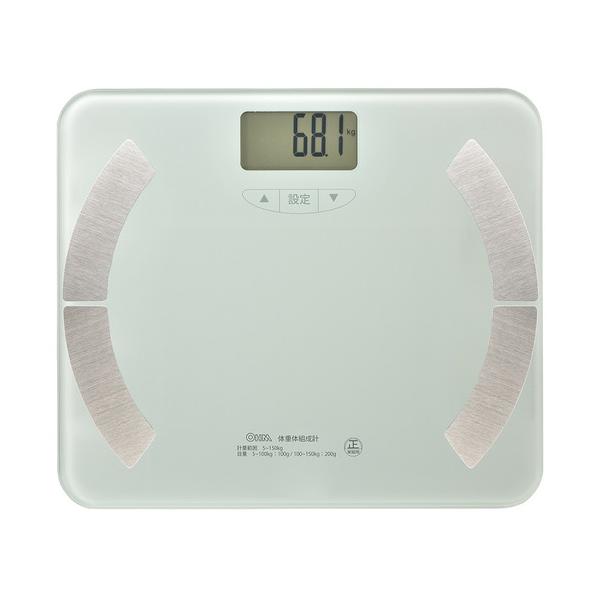 オーム電機　HBKG11R5W　デジタル体組成計　　　ホワイト 46