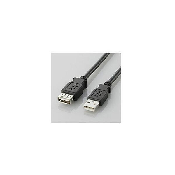 �G���R�� U2C-E30BK USB2.0�����P�[�u�� A-A���X�^�C�v �m�[�}�� 3m �u���b�N
