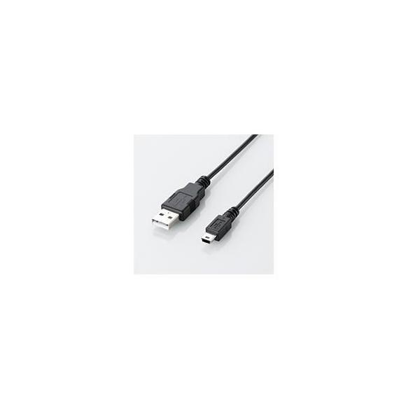 �G���R�� U2C-JM05BK �G�RUSB2.0�P�[�u��(mini-B�^�C�v) 0.5m
