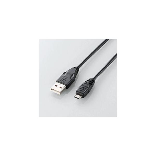 �G���R�� U2C-AMB015BK Micro-USB(A-MicroB)�P�[�u�� 0.15m