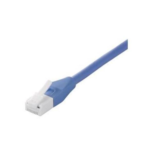 �c���̐܂�Ȃ� LAN�P�[�u�� �J�e�S���[6a  �X�g���[�g  �X�^���_�[�h�^�C�v 2m �u���[ BSLS6ANU20BL