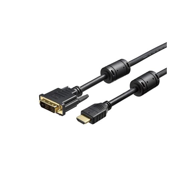 obt@[ BSHDDV30TBK HDMIP[u DVIϊf 3.0m ubN