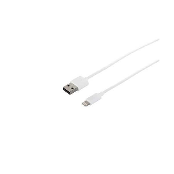 obt@[ BSIPC11UL075TWH iPone^iPadΉ USB2.0P[uA to Lightning MFiF 0.75m zCg
