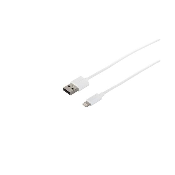 obt@[ BSIPC11UL12TWH iPone^iPadΉ USB2.0P[uA to Lightning MFiF 1.2m zCg