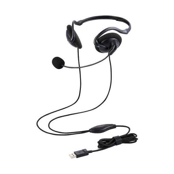 �G���R�� HS-NB06UBK �L���w�b�h�Z�b�g �l�b�N�o���h�^ �܂肽���ݎ� USB ���� �u���b�N