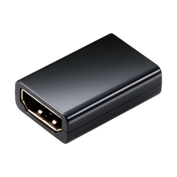 �G���R�� AD-HDAASS01BK HDMI �A�_�v�^ ���� �����b�L 4K 60p �X�����^�C�v EU RoHS�w�ߏ��� �u���b�N