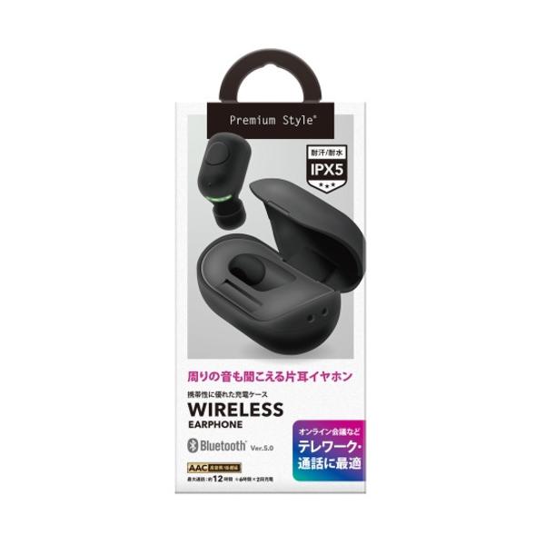 PGA PG-BTE13BC1BK Bluetooth(R)5.0���� �Ў����C�����X�C���z�� �[�d�P�[�X�t Premium Style �u���b�N