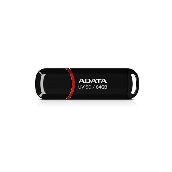 ADATA AUV150-64G-RBK32-JP USB3.2(Gen1)^USB3.1(Gen1)^USB3.0Ή USB  64GB ubN
