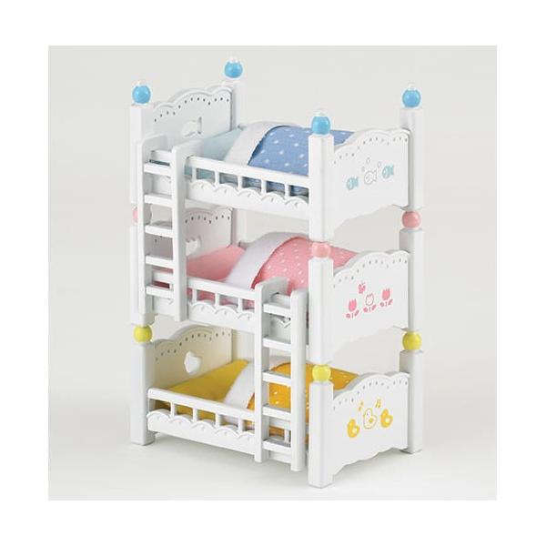 エポック社 シルバニアファミリー 赤ちゃん三段ベッド カ 213 着せ替え人形 価格比較 価格 Com