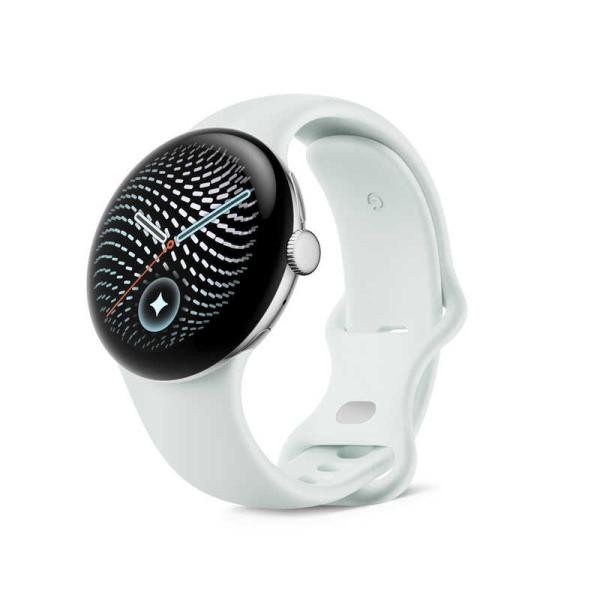 [新発売/新品未開封] Pixel Watch5 直径41mm Bluetooth Wi-Fiモデル アルミケース アクティブ バンド(第 2 世代) Wi-Fi Polished Silver / Fog GA10898-US 本体