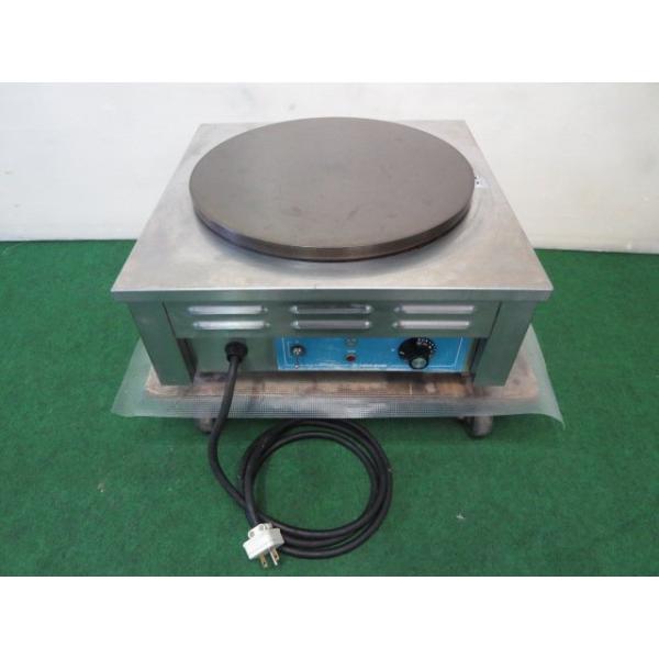 ニチワ 業務用 電気クレープ焼器 CM-410H 単相200V(1)(0315CH)7AY-13