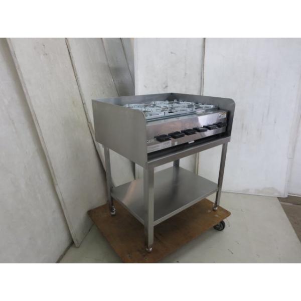 業務用ガスコンロ オザキ 型式：OZK6 3 年式：2018年