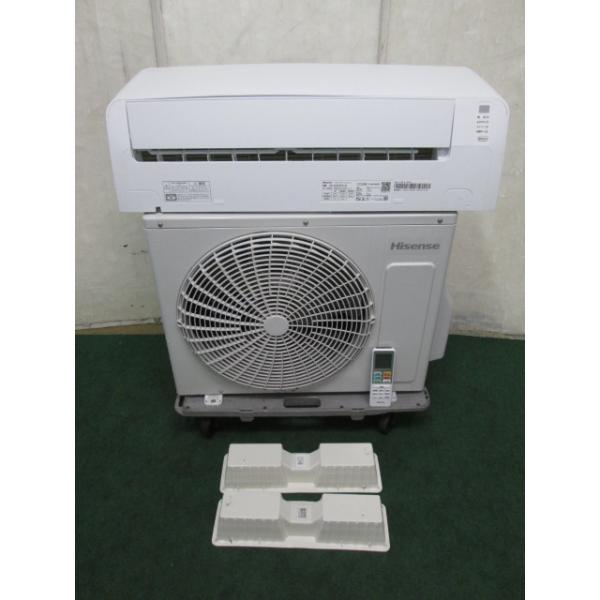 当社1ヶ月保証/'25年 6~9畳 ハイセンス エアコン 2.2kw 内部クリーン HA-S22HE5-W(0410CH)7AY-23