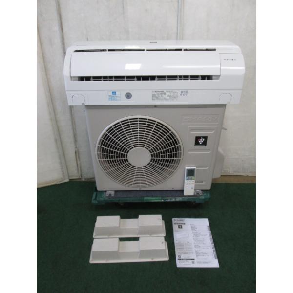 当社1ヶ月保証/'21年 6~9畳 シャープ エアコン 2.2kw プラズマクラスター AY-N22DKS(0414AH)7AY-23