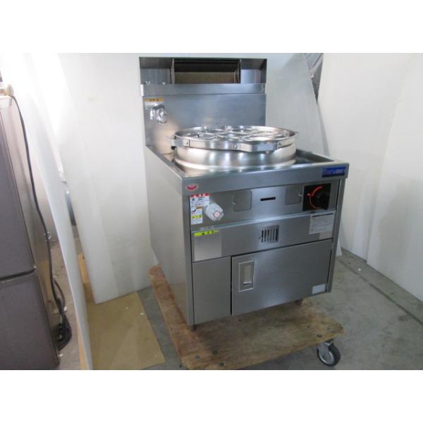 マルゼン（MARUZEN） 2023年製 ゆで麺機 ラーメン釜 MR-15M LPガス