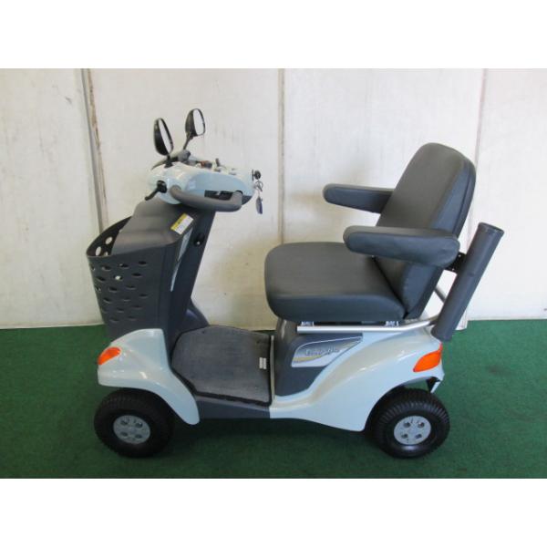 スズキ セニアカー 電動車いす ET4D7 車体カバー付 ペールブルー 営業所止め(0613EI)7CE-13